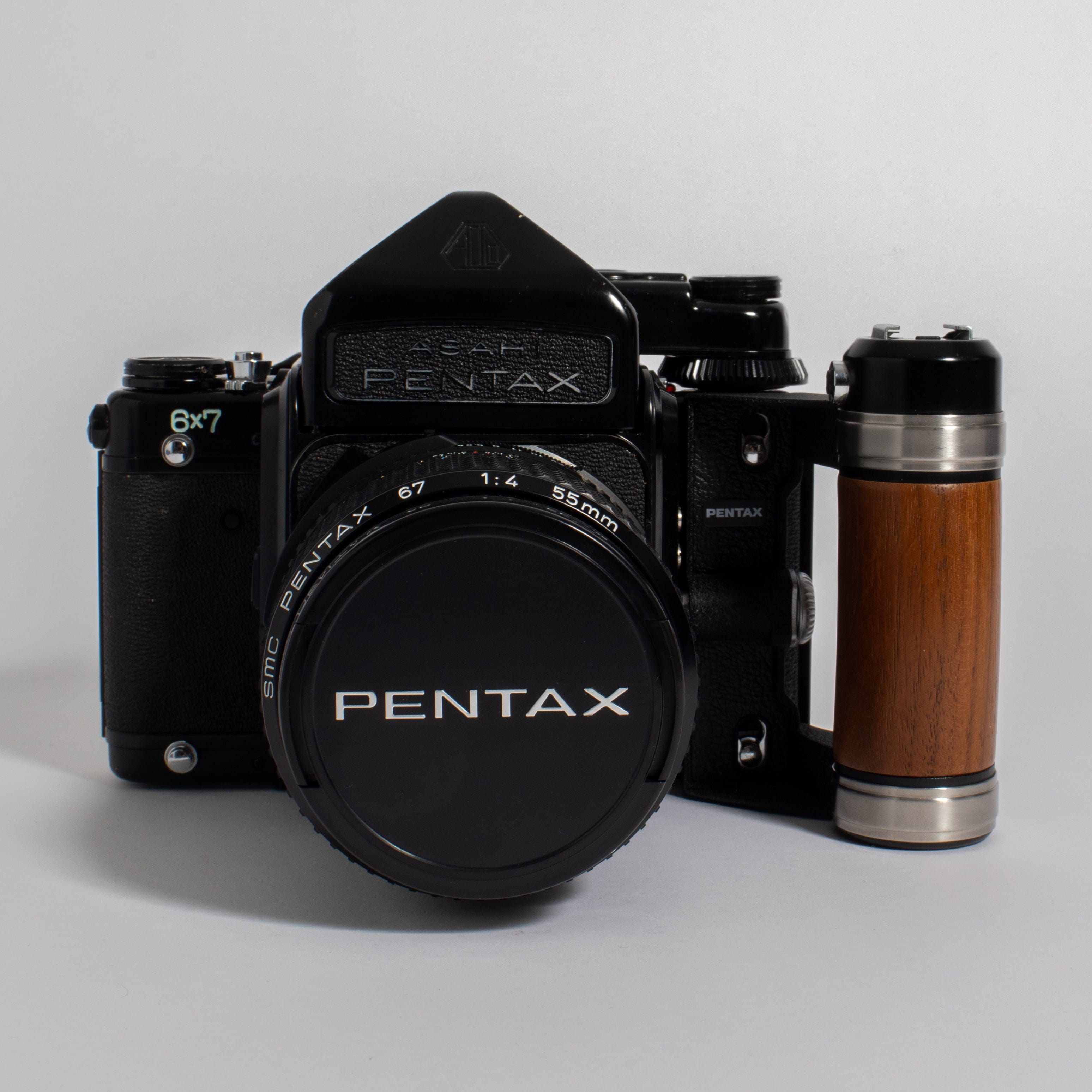 Fresh CLA: Pentax 6x7 MLU with SMC Pentax 67 55mm f/4 Lens, Auto 