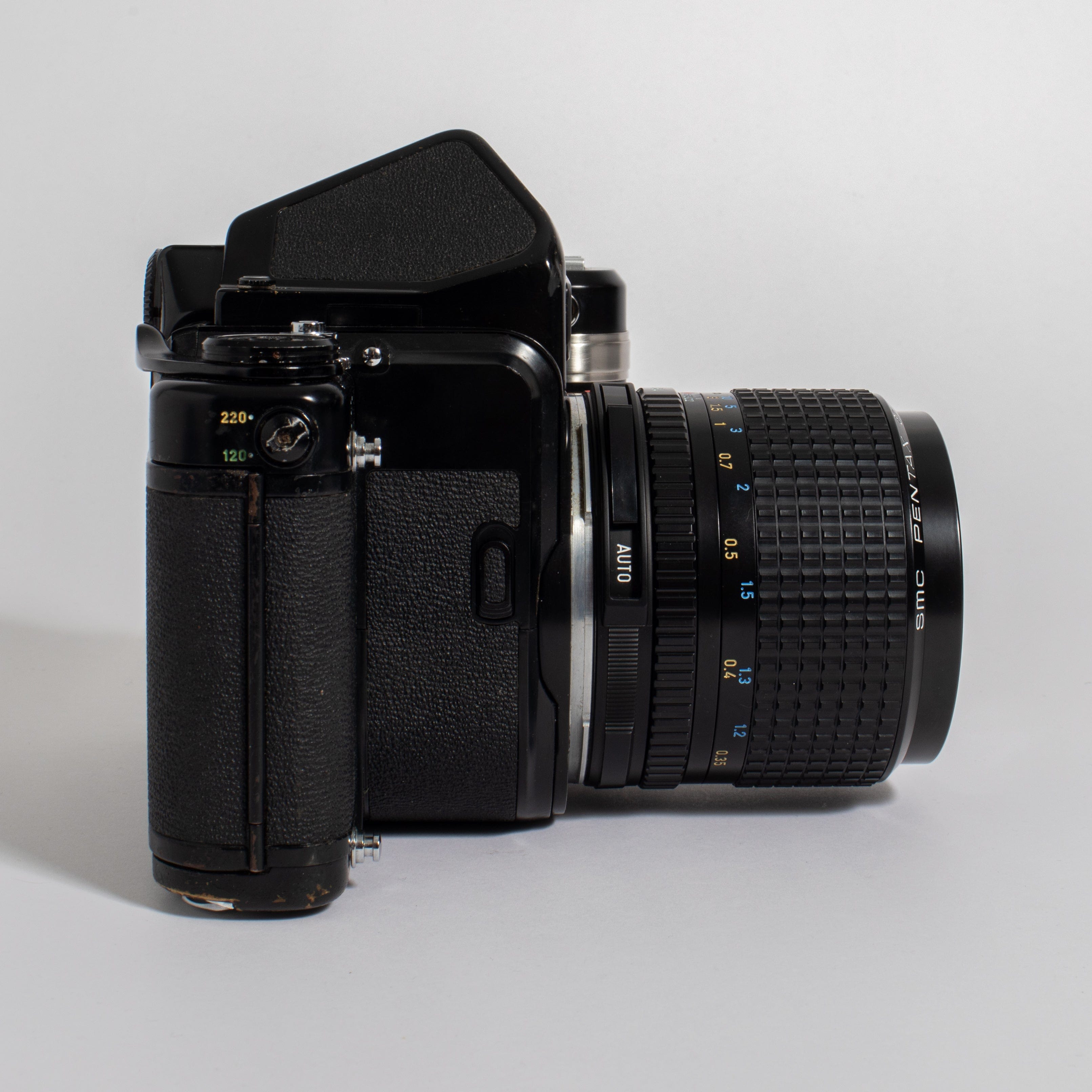 Fresh CLA: Pentax 6x7 MLU with SMC Pentax 67 55mm f/4 Lens, Auto 