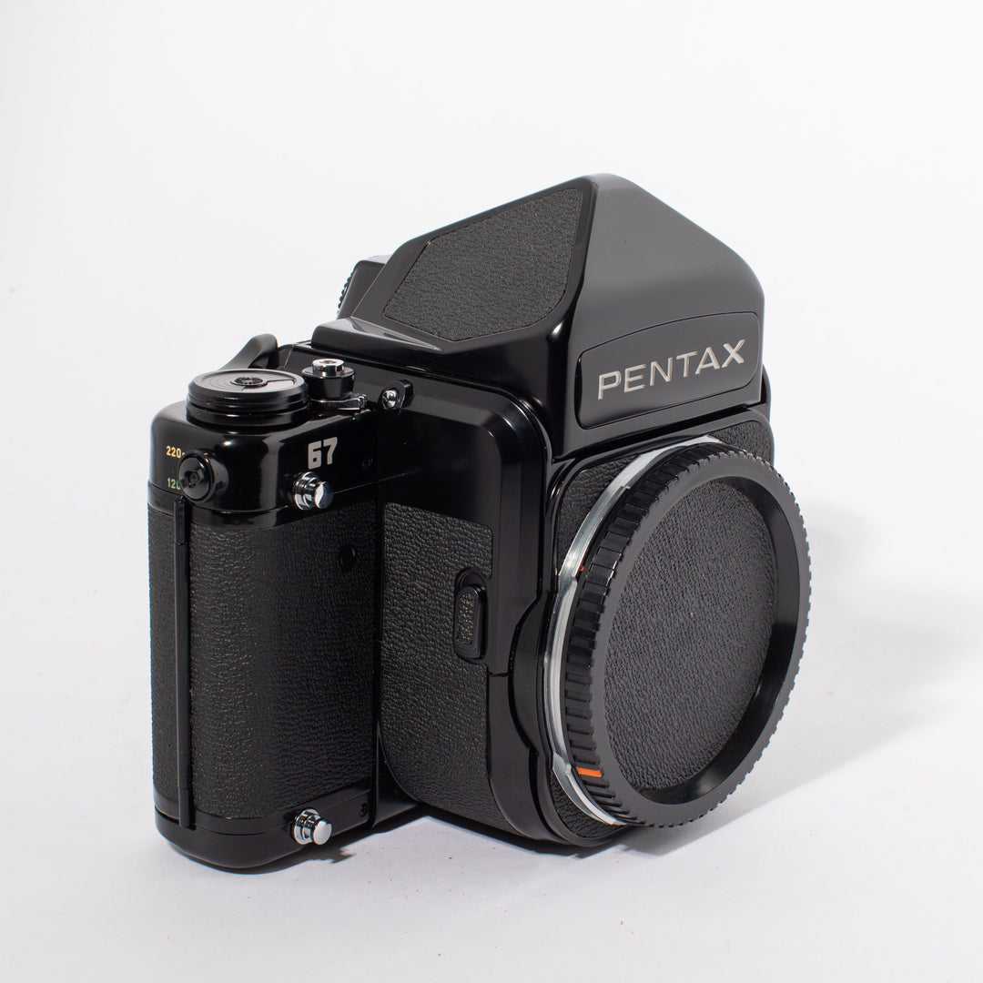Pentax 67 with Eyelevel Prism Finder – Film Supply Club