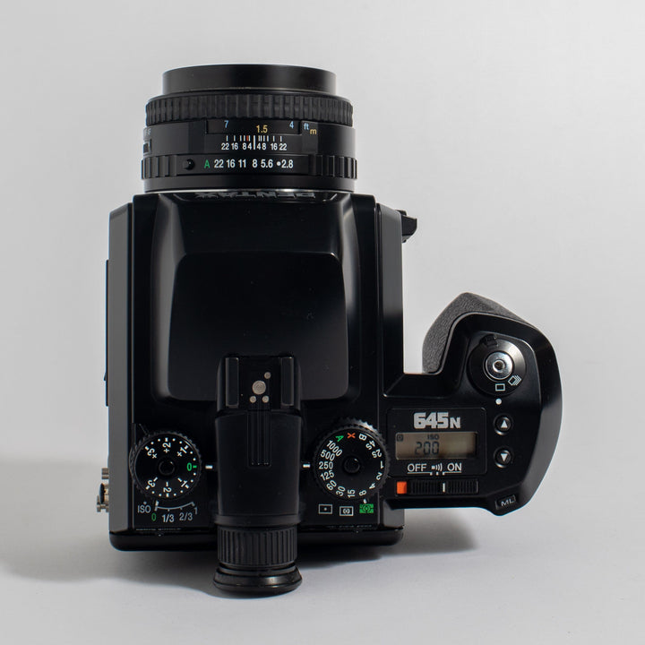 Pentax 645N with SMC Pentax-FA 75mm 2.8 Lens