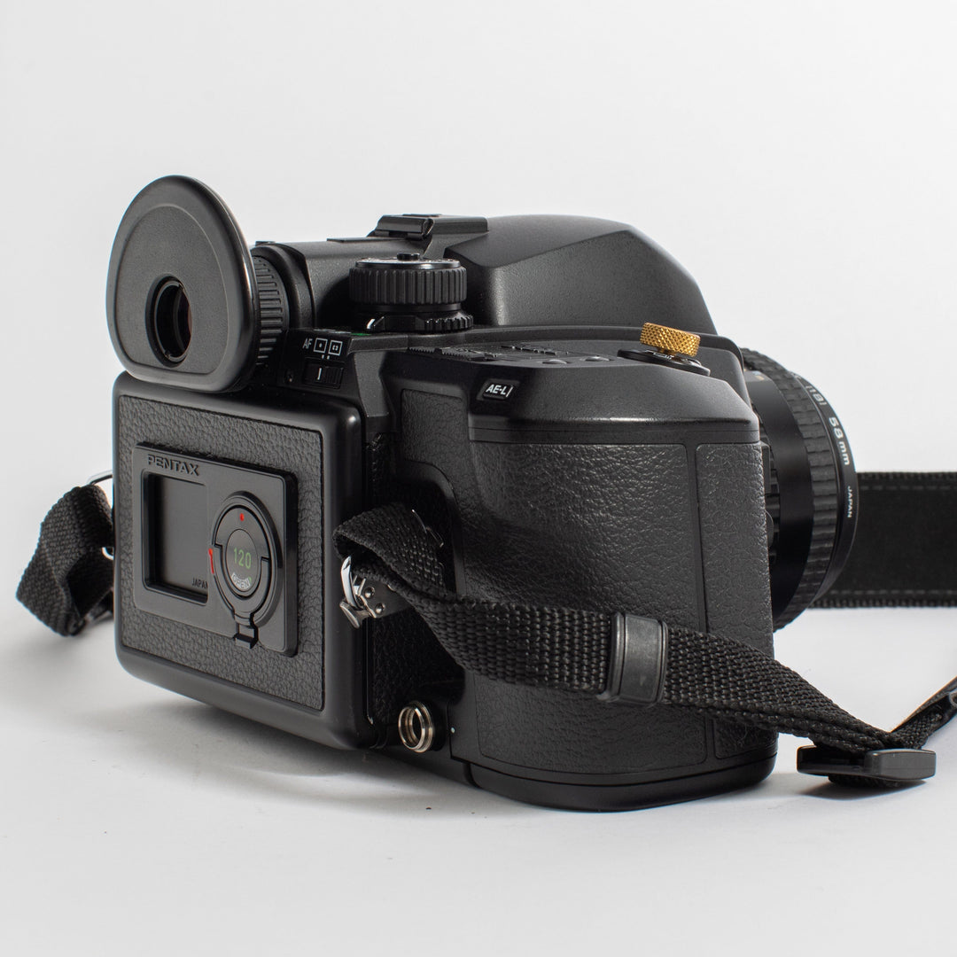 Pentax 645NII with SMC Pentax-FA 75mm f/2.8 Lens