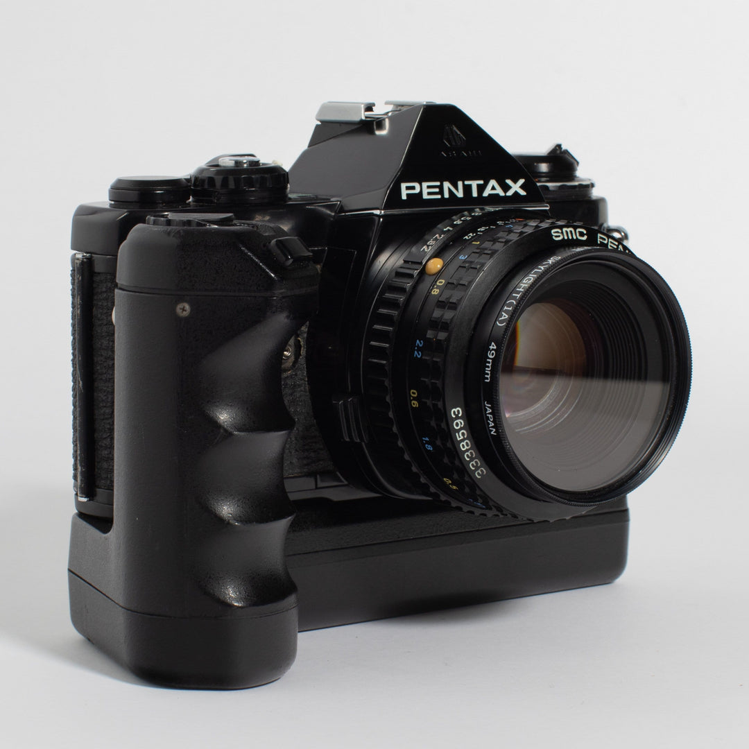 Pentax ME with 50mm SMC Pentax-M f/2 & Power Winder