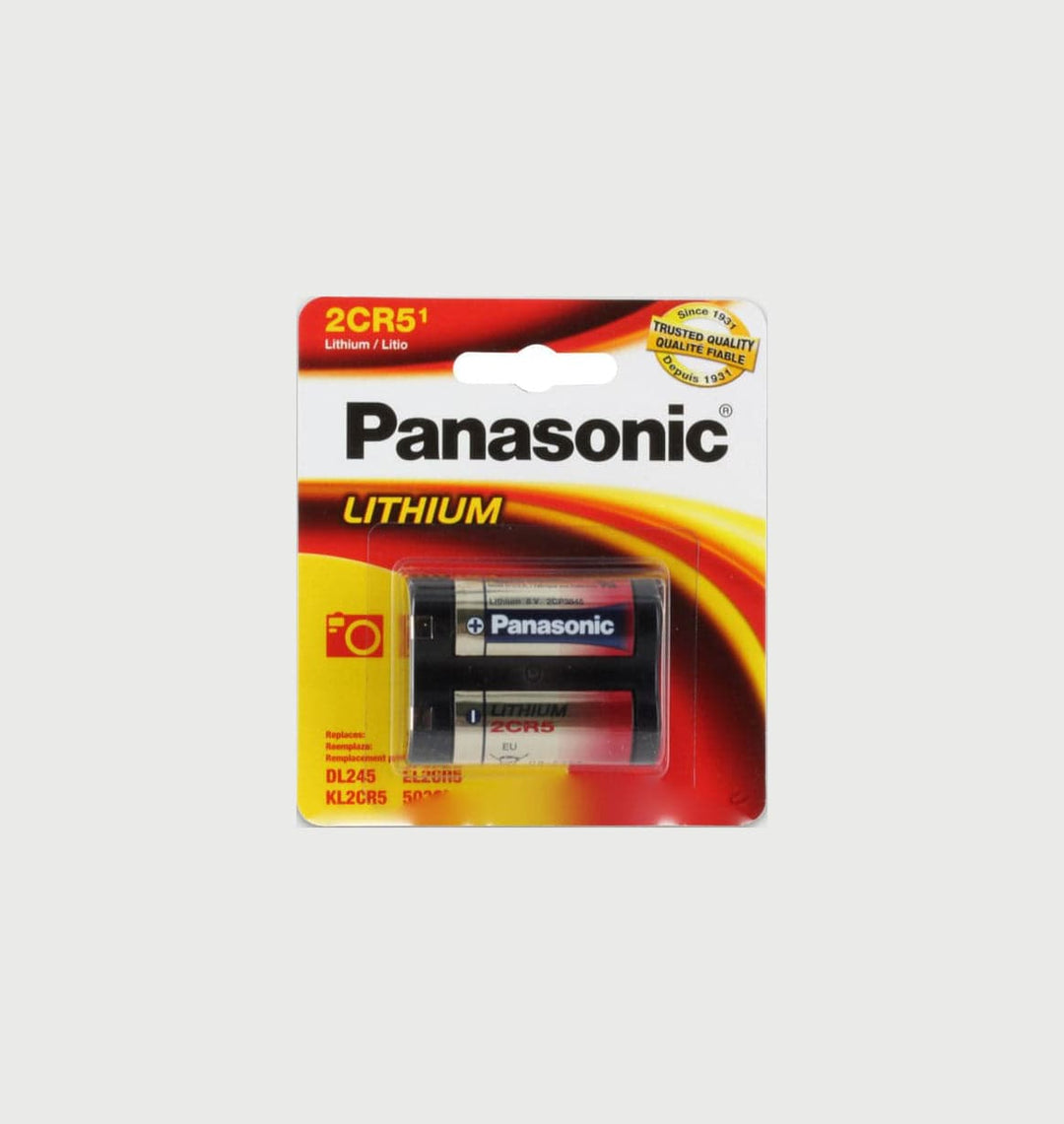 Panasonic 2CR5 6V Lithium Battery