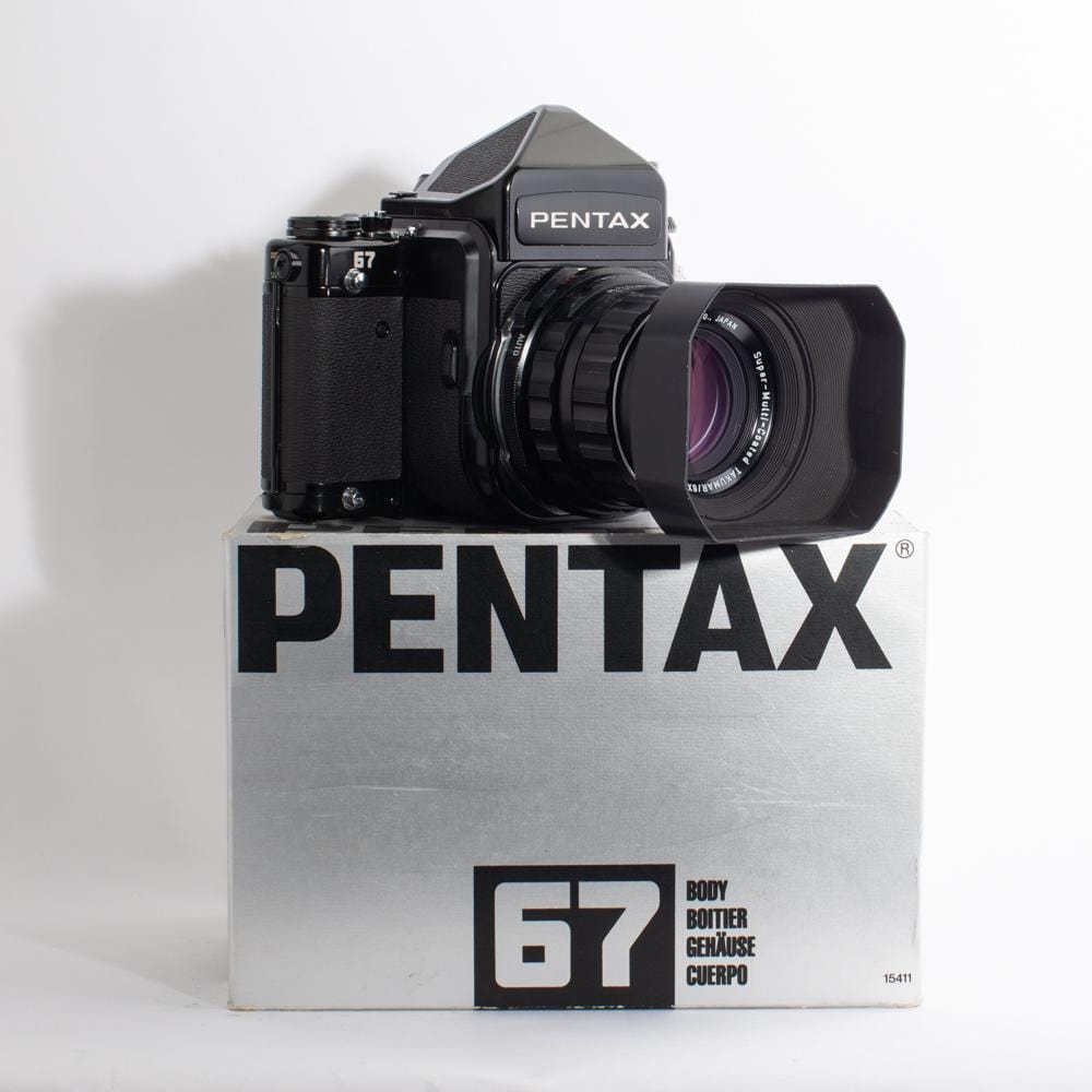 Pentax 67 with 105 SMC Takumar 1:1.4 Lens (MINT)