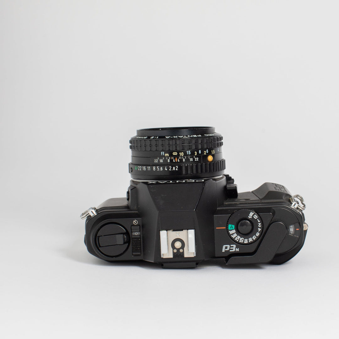 Pentax P3n w/ SMC Pentax-A 50mm f/2 lens