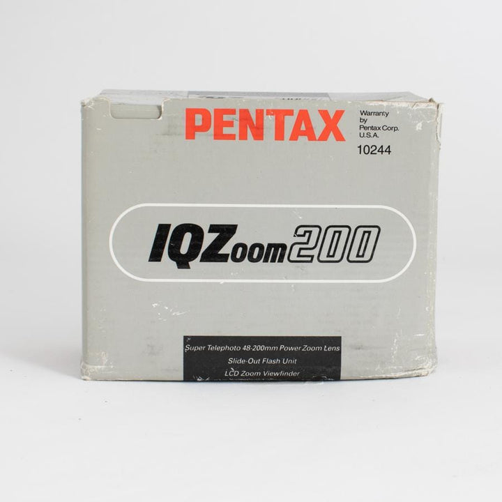Pentax IQZoom 200 Point and Shoot Camera NEW in Box