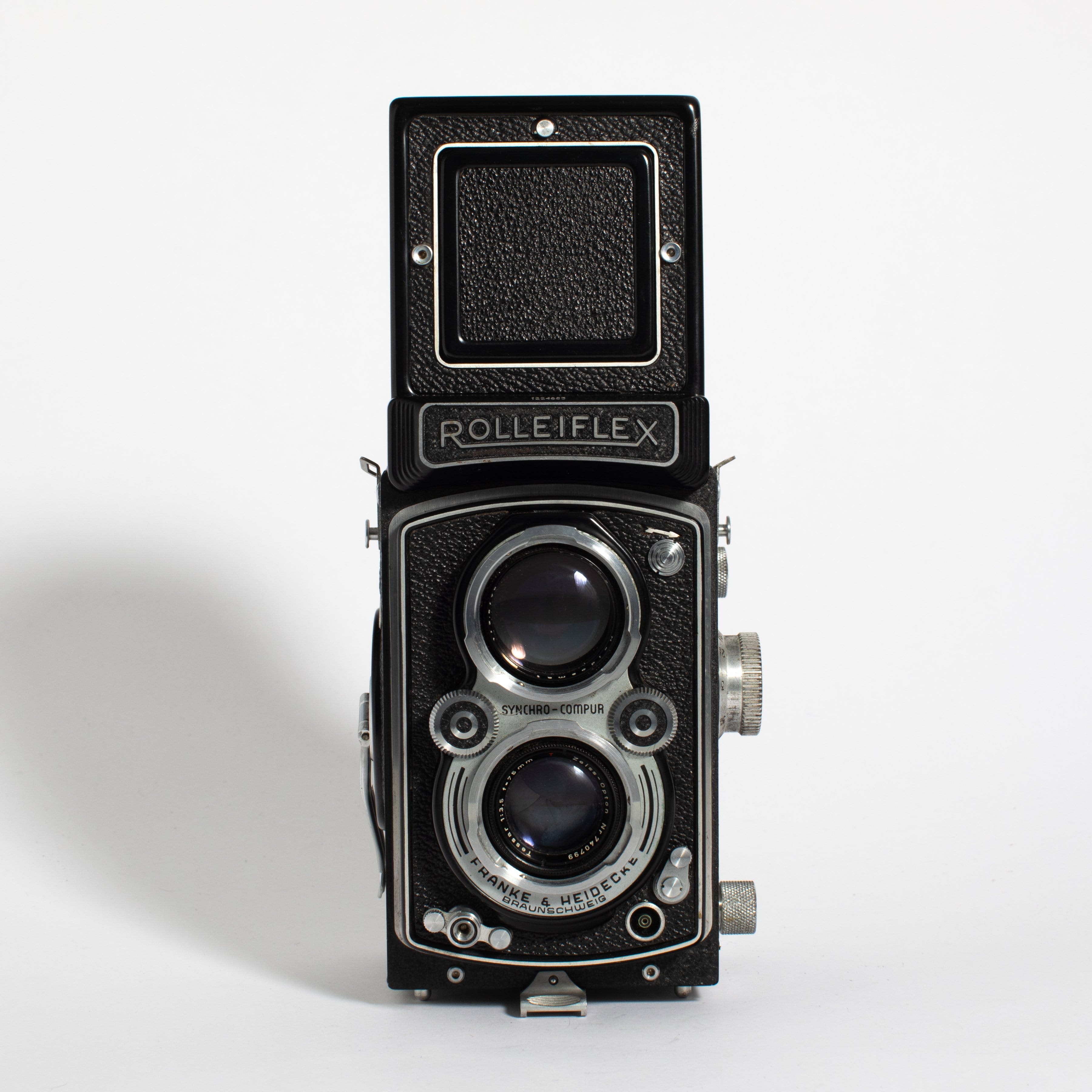 Rolleiflex 3.5(Type K4) 75mm f3.5 Zeiss Oberkochen Opton Tessar