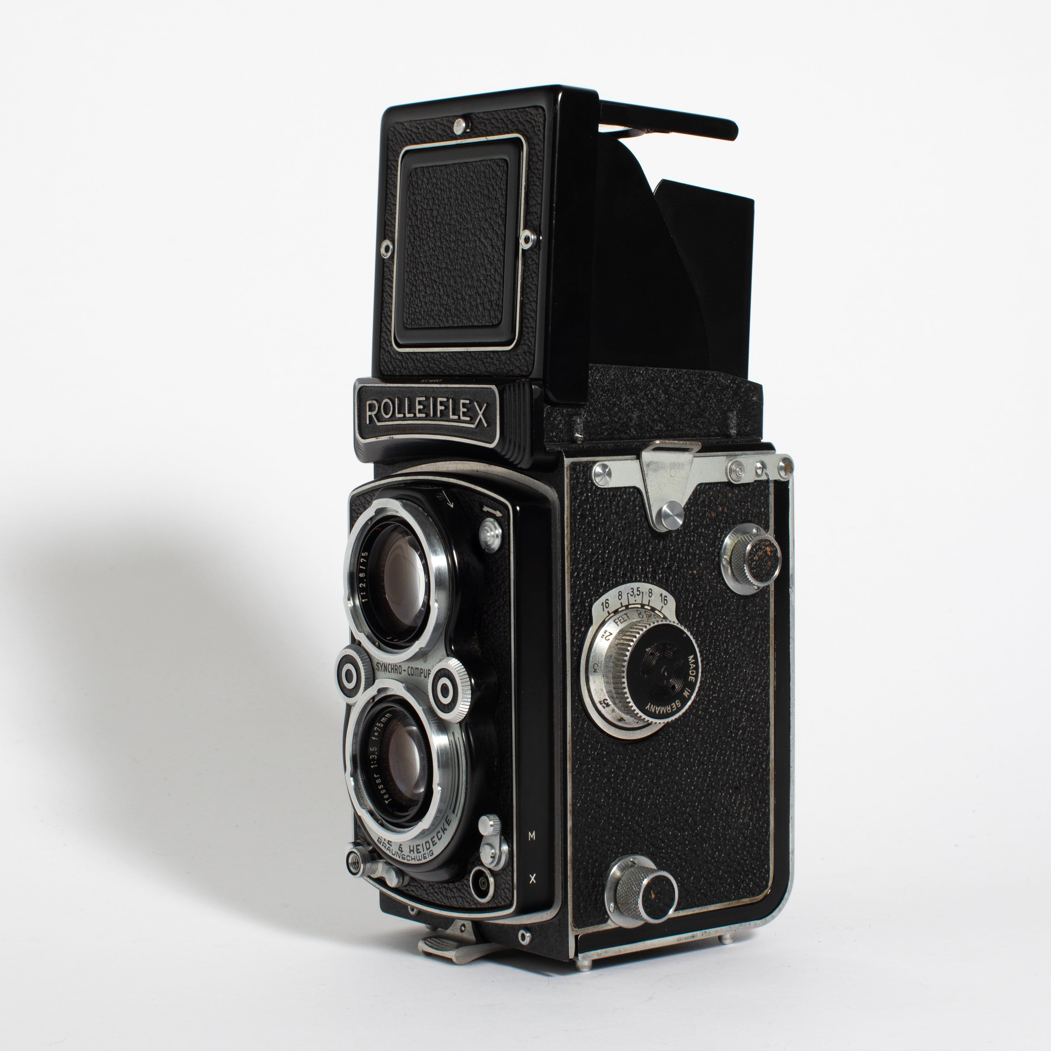 Rolleiflex 3.5(Type K4) 75mm f3.5 Zeiss Oberkochen Opton Tessar