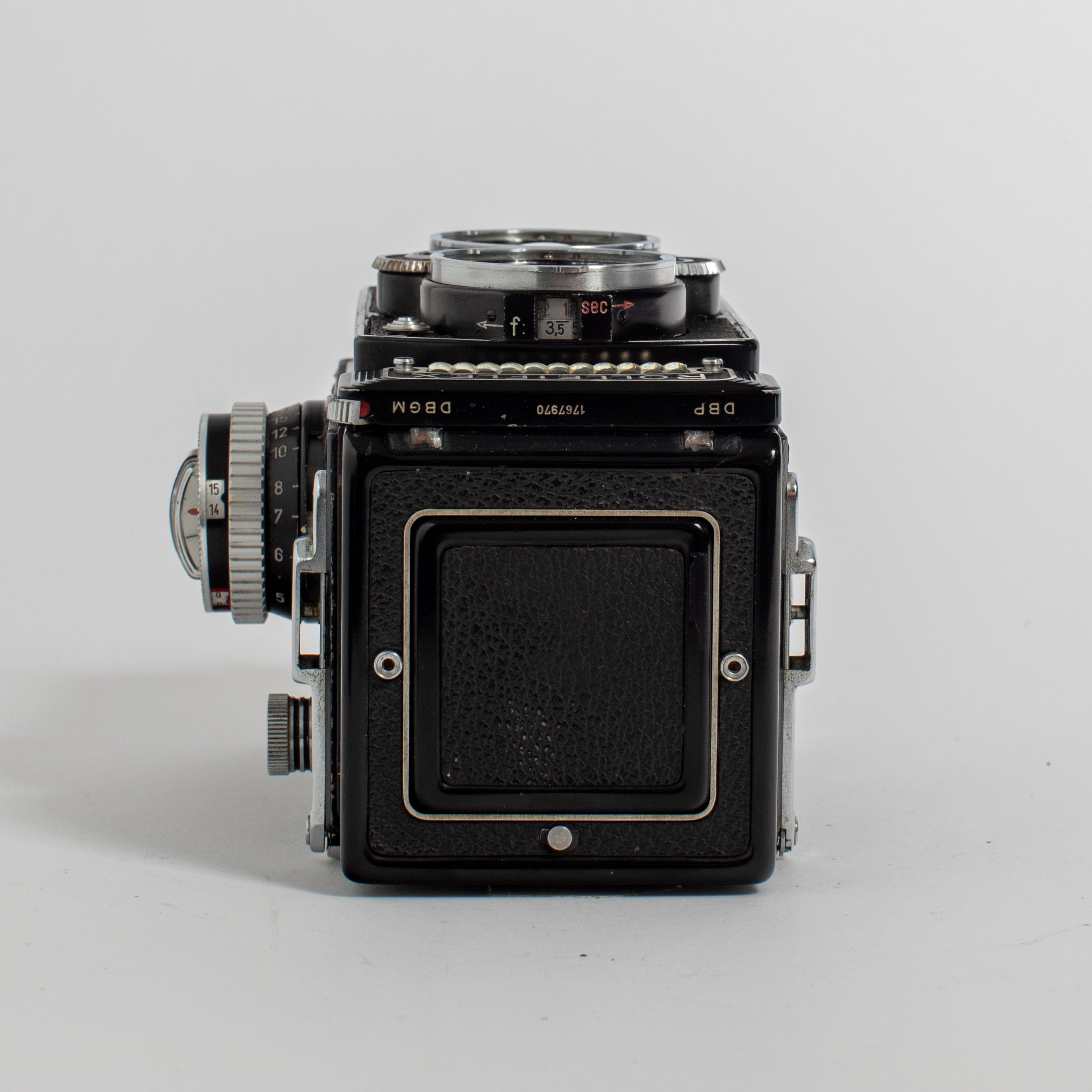 Rolleiflex 3.5C w/ 75mm f/3.5 Zeiss Planar