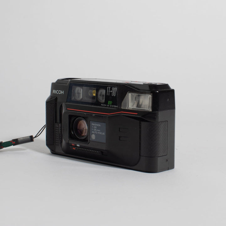 Ricoh FF-90 Point and Shoot Camera with wrist strap
