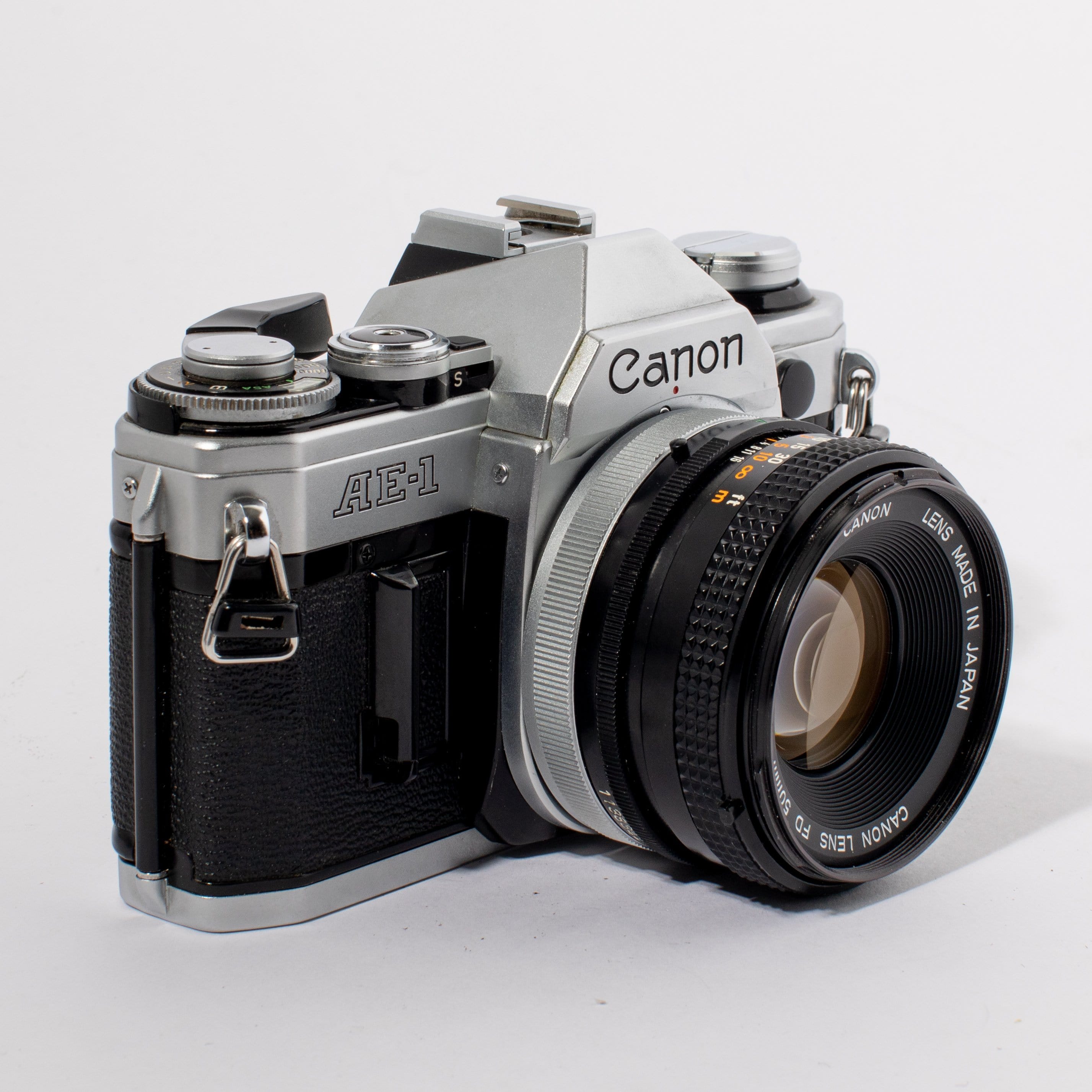 Canon AE-1 with 50mm f/1.8 SC Lens