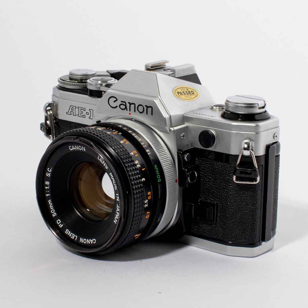 Canon AE-1 with 50mm f/1.8 SC Lens