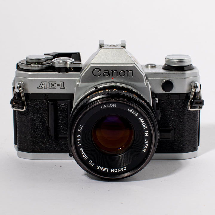 Canon AE-1 with 50mm f/1.8 SC Lens