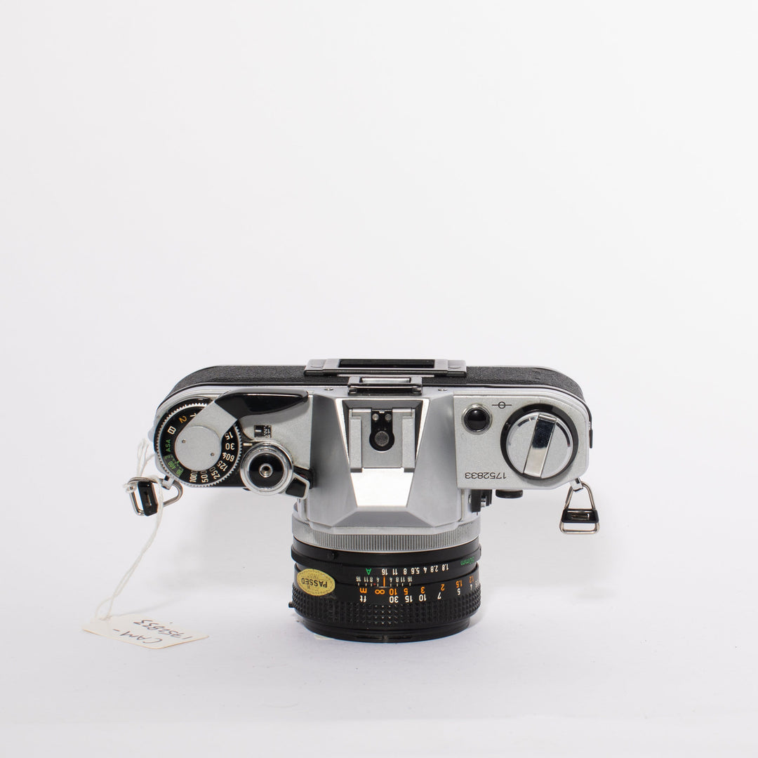 Canon AE-1 with 50mm f/1.8 SC Lens