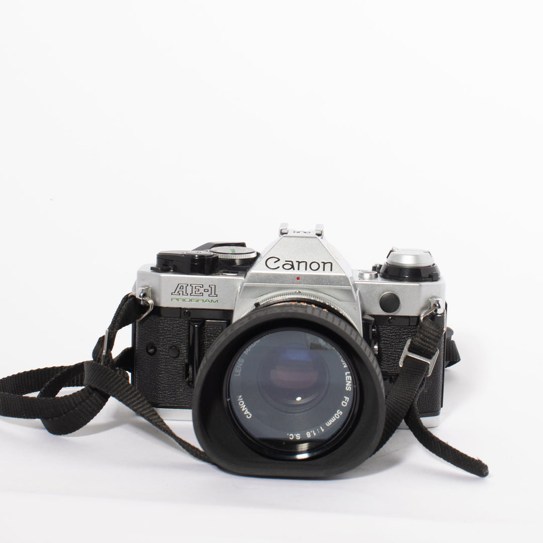 Canon AE-1 Program with 50mm f/1.8 SC Lens