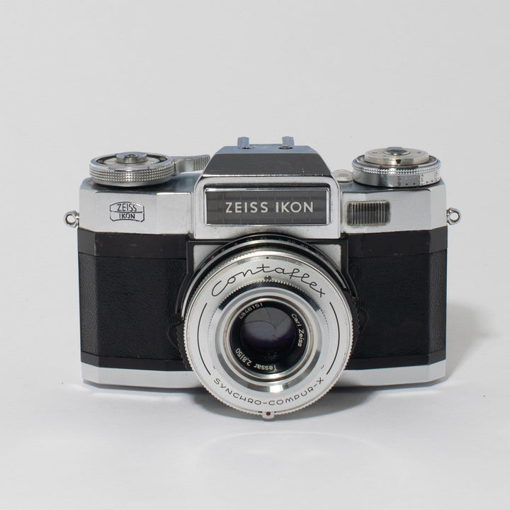 Zeiss Ikon Contaflex with Tessar 50mm 2.8 & Case