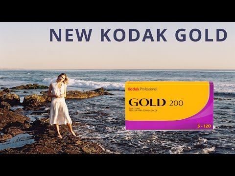 Kodak Gold 200 120, Color Medium Format Film (Propack of 5)