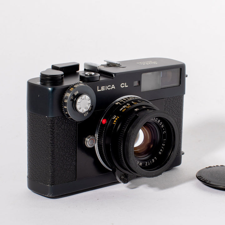 Leica CL (Black) with Wetzlar Sumicron-C 40mm f/2 Lens