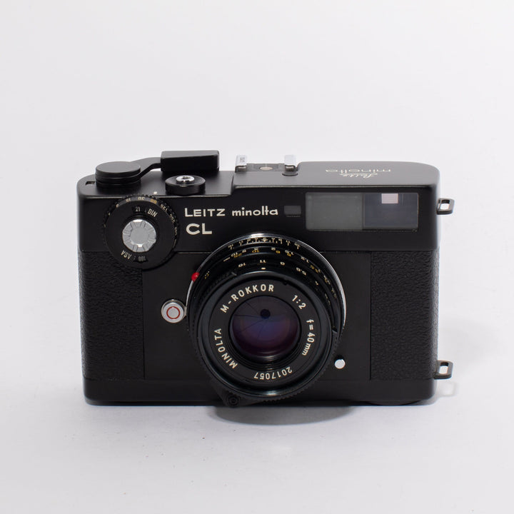 RARE - Near Mint In-Box Leica Leitz Minolta CL + M-Rokkor 40mm F/2 Camera Set