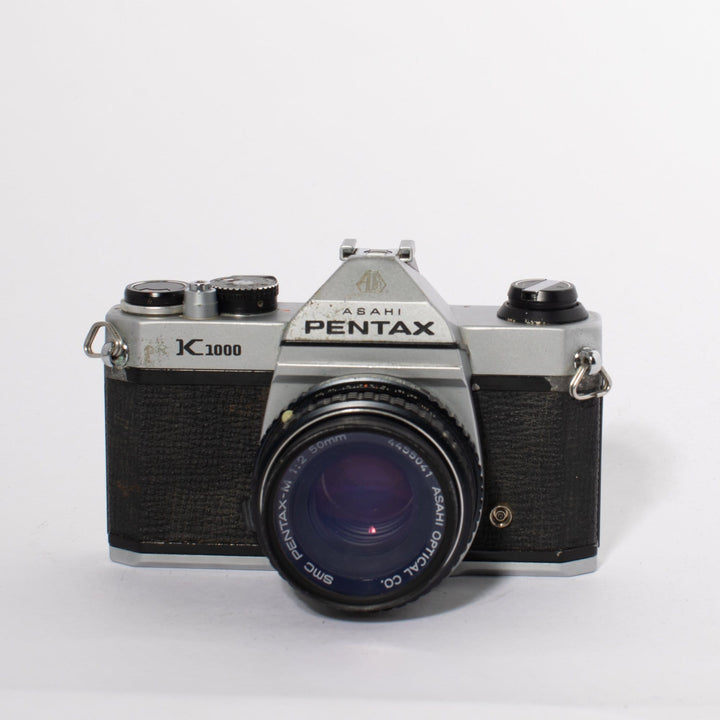 Pentax K1000 with SMC Pentax-M 50mm f/2 Lens - FRESH CLA