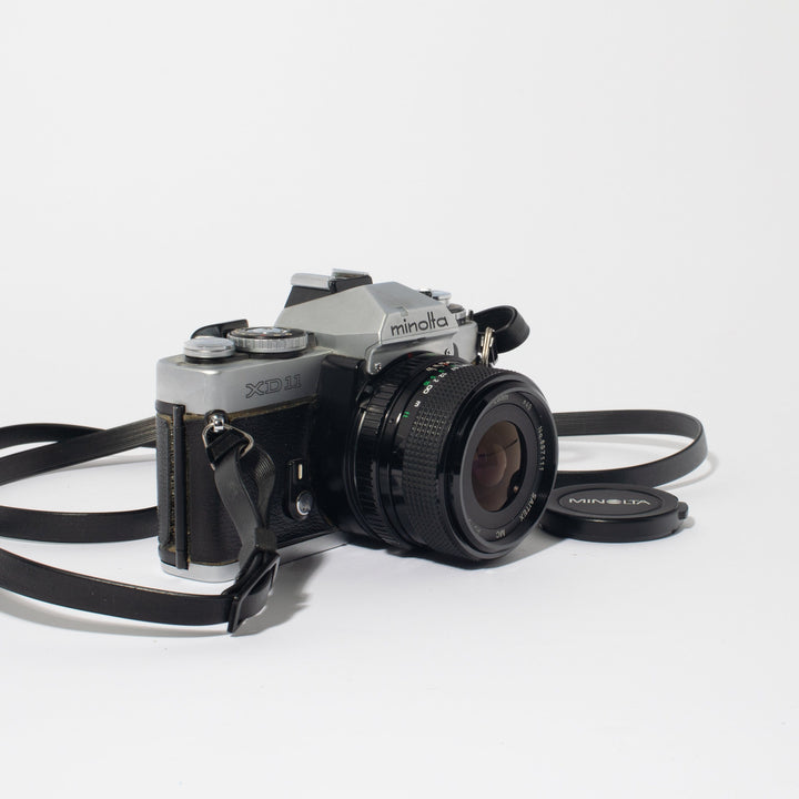 Minolta XD11 with 28mm f/2.8 Macro Lens