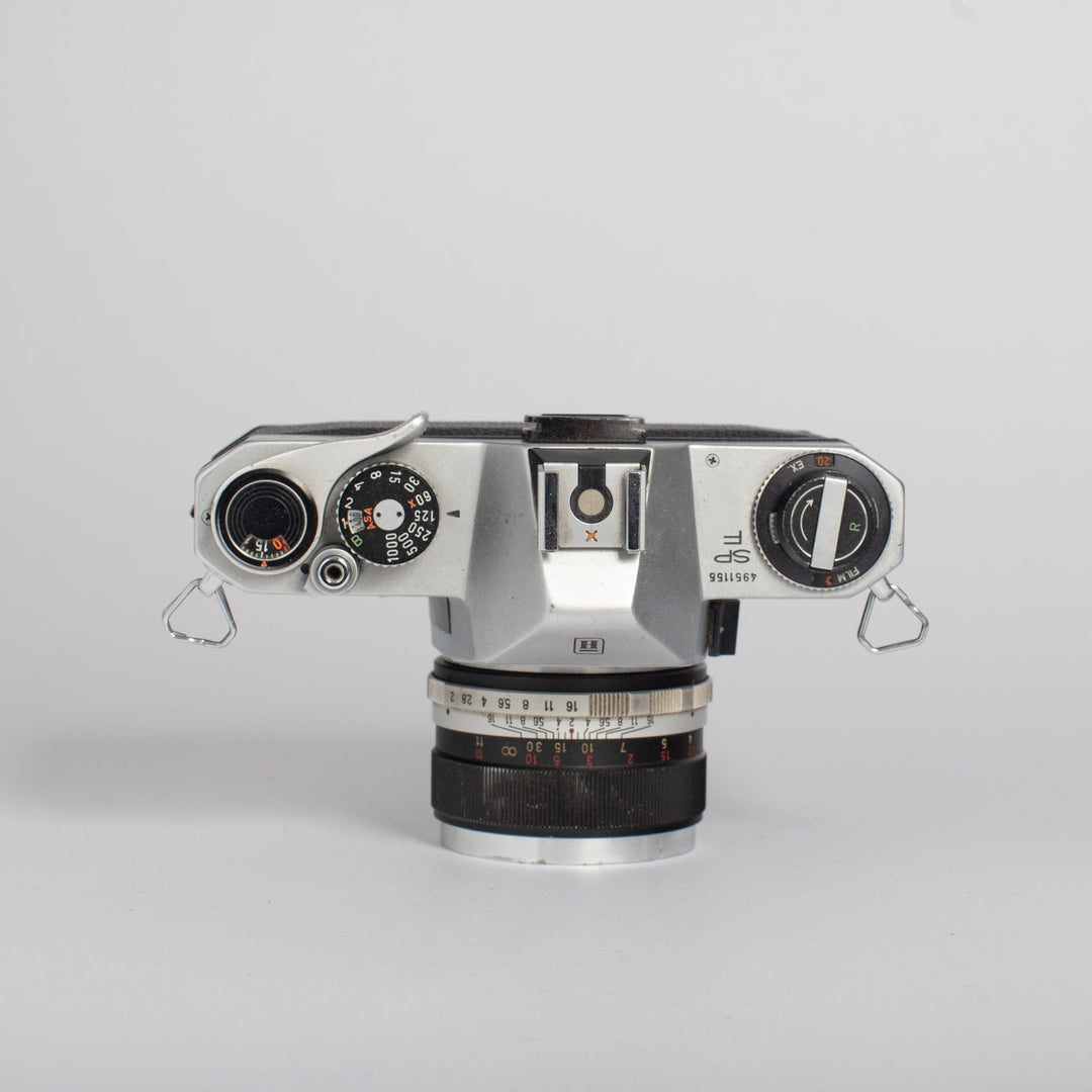 Pentax Spotmatic F with 50mm F/2 Mamiya Sekor Lens