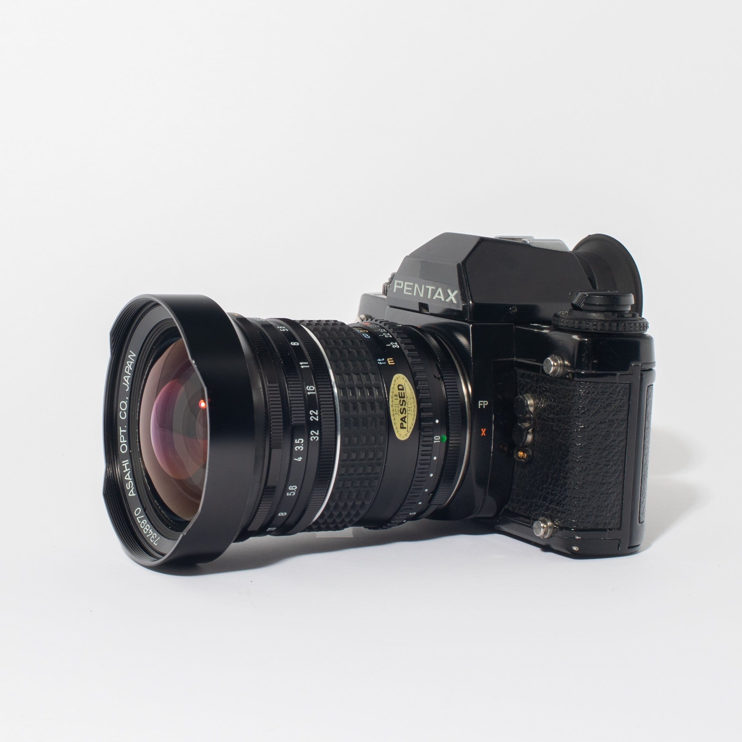 Pentax LX kit w/ 50mm 1.4 lens and 28mm 3.5 shift lens, Power 